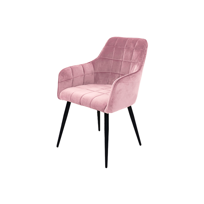 Vienna Velvet Dining Chair - Click Image to Close